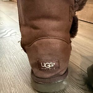 UGG Chocolate Suede Boots